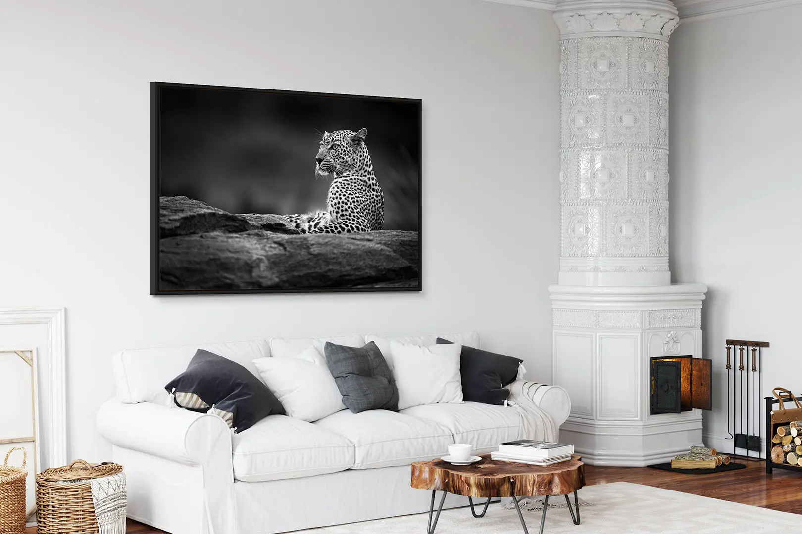 Beauty on the Rock_BW - Image 2