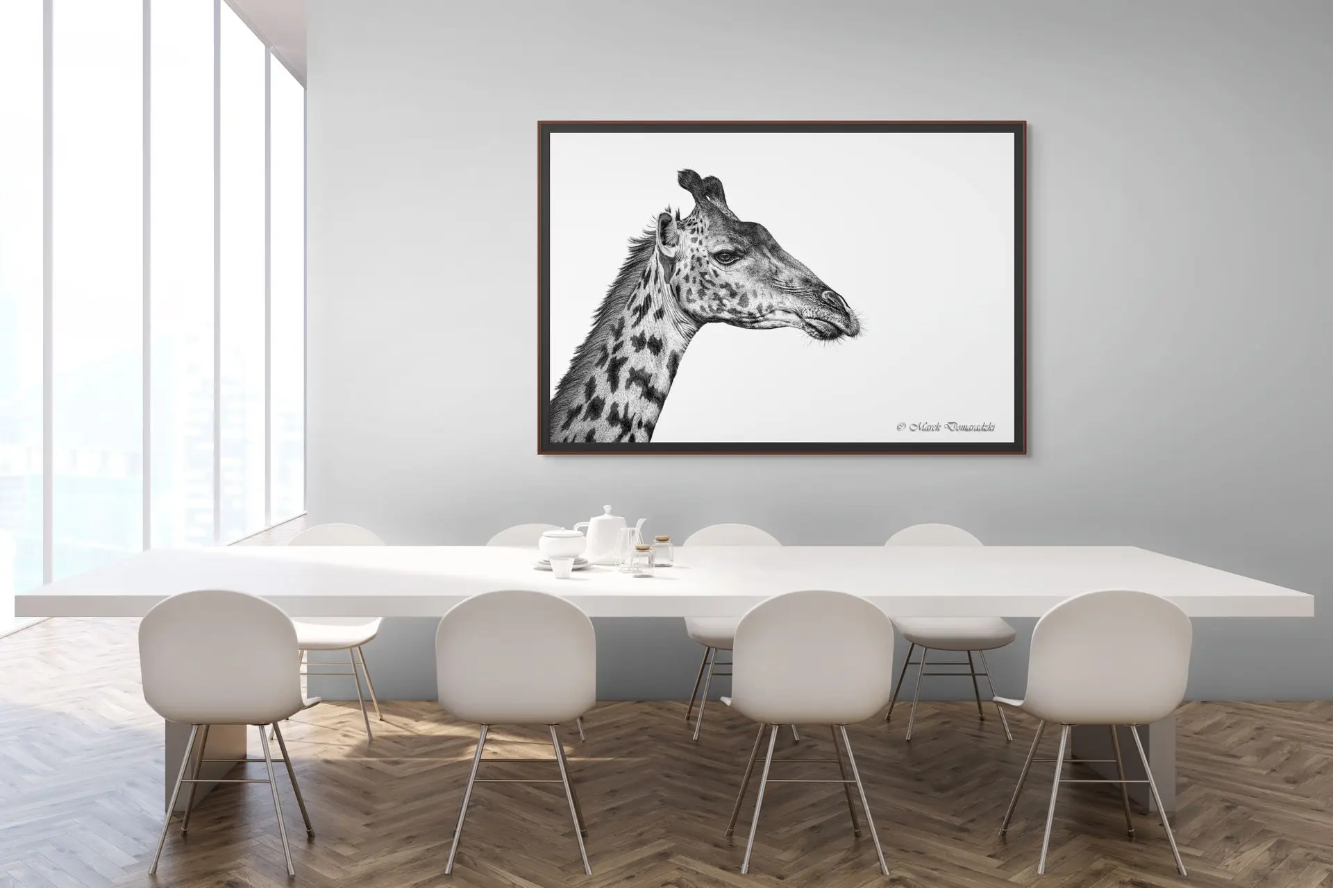 Giraffe Portrait - Image 8