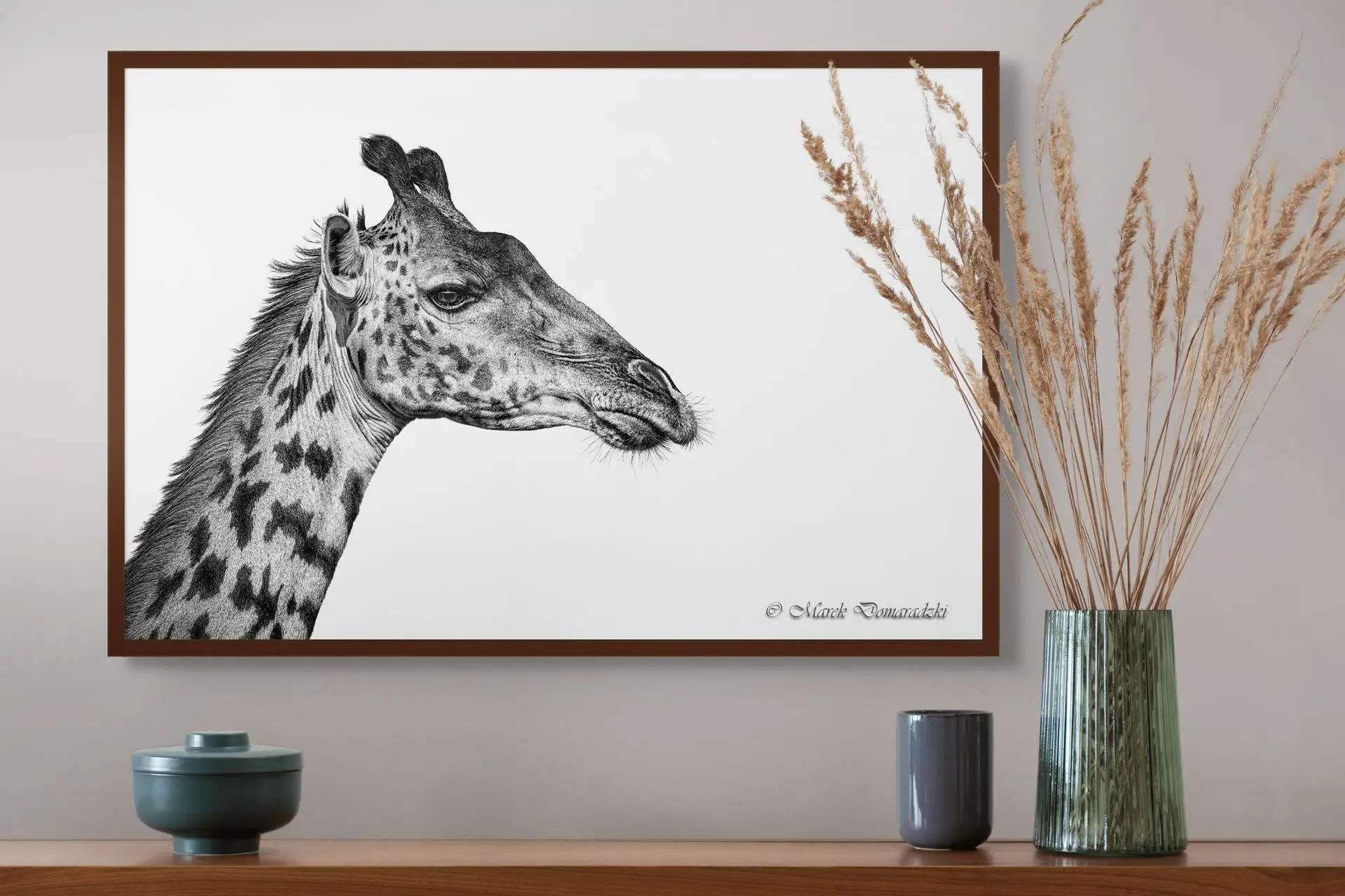 Giraffe Portrait - Image 4