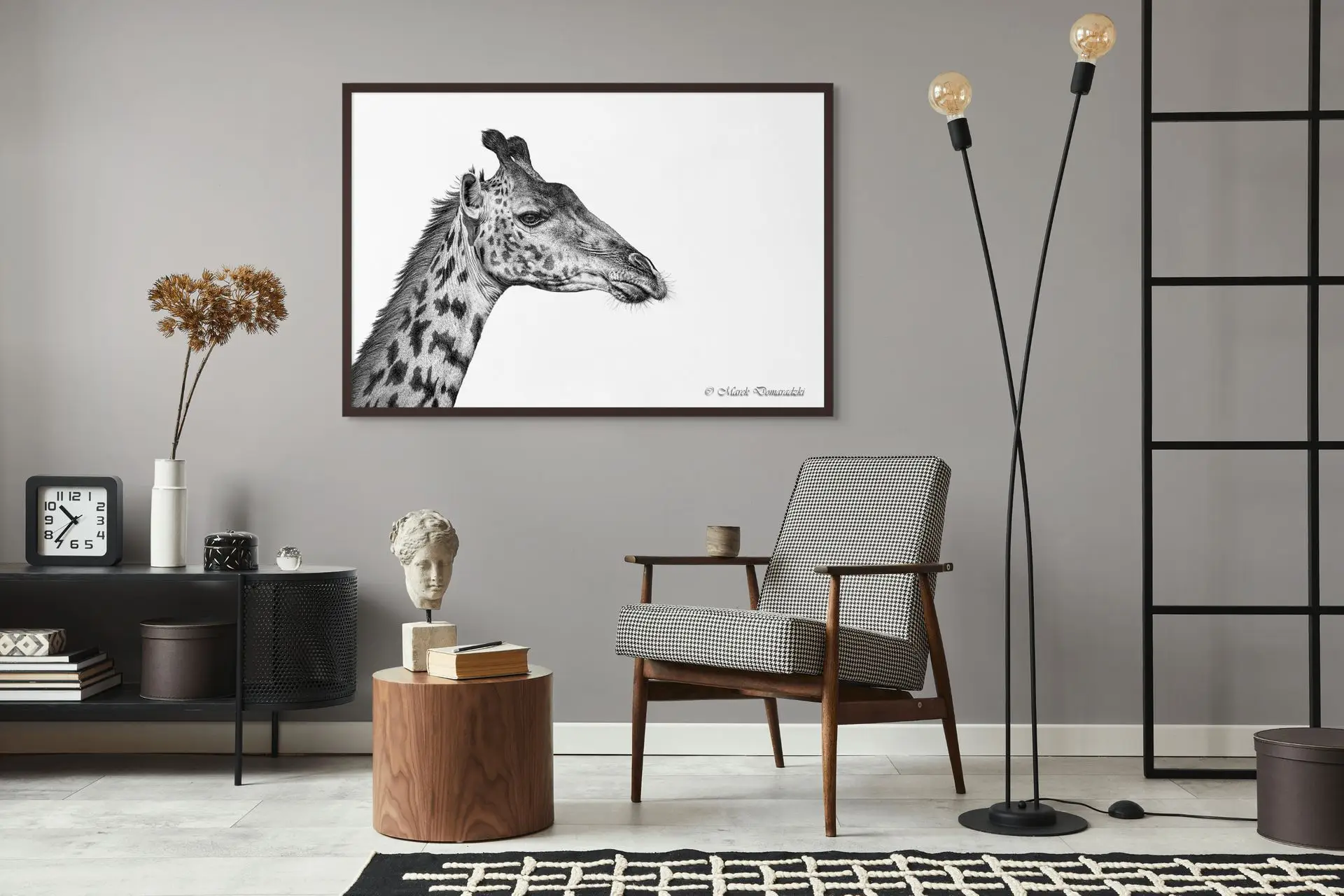 Giraffe Portrait - Image 3
