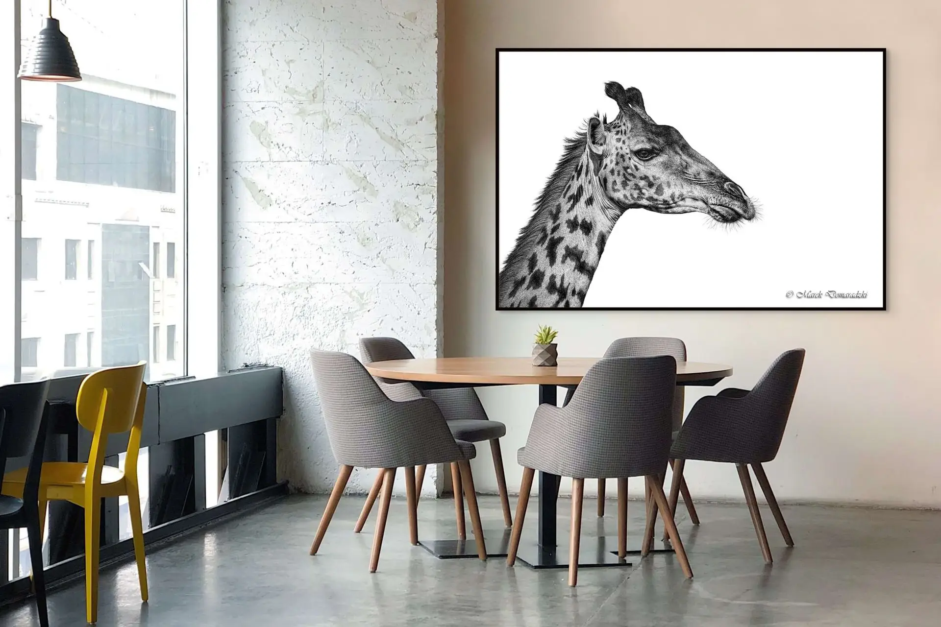 Giraffe Portrait - Image 2